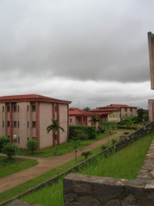 Campus d'Ekounou en septembre